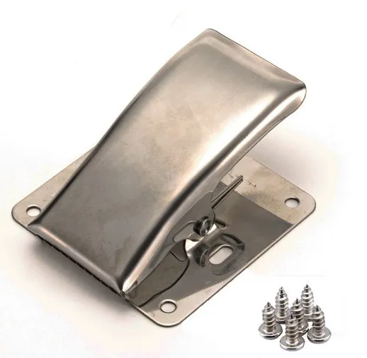 Particular Fishtail Clip Stainless Steel 95*82*35mm Board Clamp Clip Fillet Fish Fishtail Kit Parts Stainless Steel
Particular Fishtail Clip Stainless Steel 95*82*35mm Board Clamp Clip Fillet Fish Fishtail Kit Parts Stainless Steel