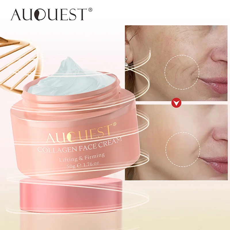 AUQUEST Collagen Face Cream Fade Fine Lines Wrinkle Moisture Anti-aging Firming Liftin Nourish Whitening Beauty Health Skin Care
AUQUEST Collagen Face Cream Fade Fine Lines Wrinkle Moisture Anti-aging Firming Liftin Nourish Whitening Beauty Health Skin Care