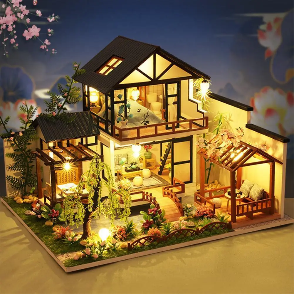 Diy Wooden Miniature House 1:24 Handmade House Model Building Kits Toys For Children Small House Assembly Toys P3c1
Diy Wooden Miniature House 1:24 Handmade House Model Building Kits Toys For Children Small House Assembly Toys P3c1
