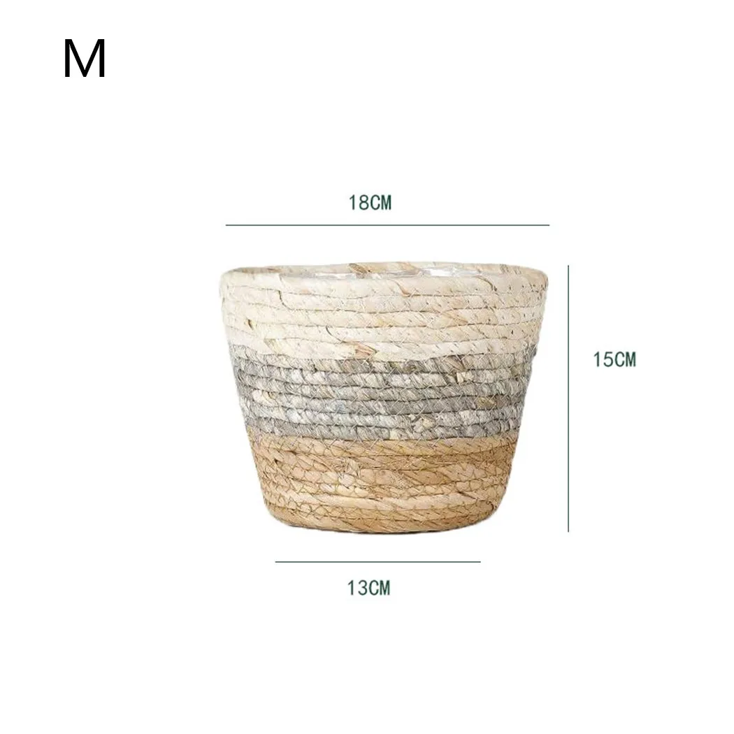 Ротанговый плантатор для морских водорослей, корзина S/M/L, цветочный горшок, трава ручной работы, домашний садовый декор, легкий
Ротанговый плантатор для морских водорослей, корзина S/M/L, цветочный горшок, трава ручной работы, домашний садовый декор, легкий