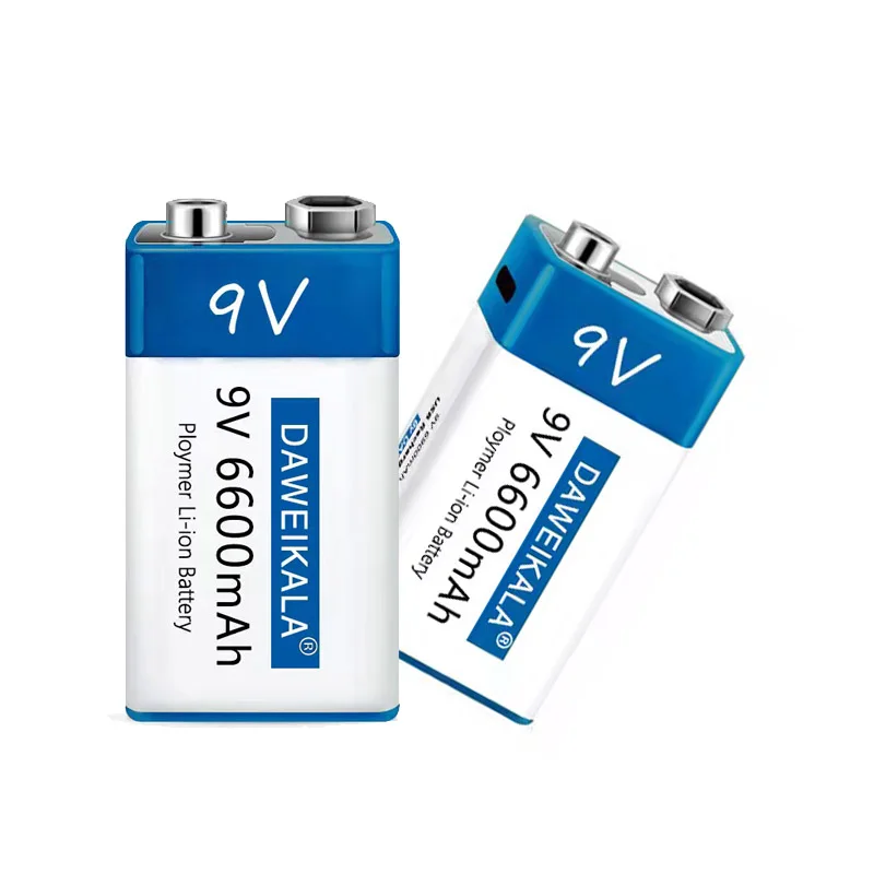 100% New 9V USB rechargeable Li-Ion battery 9V 6600mAh is suitable for camera and other series of electronic products+USB line
100% New 9V USB rechargeable Li-Ion battery 9V 6600mAh is suitable for camera and other series of electronic products+USB line