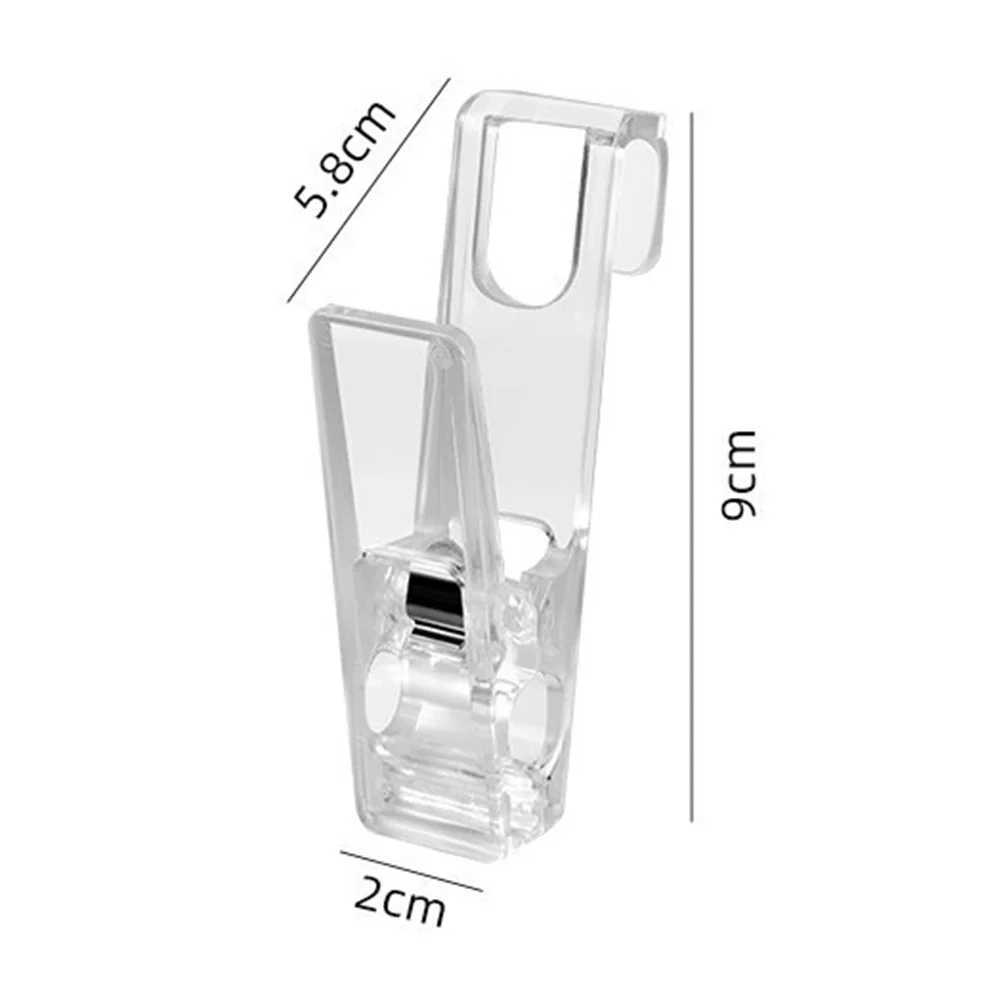 4pcs Storage Hook Clothes Drying Clip Socks Clip 2in1 Transparent Windproof Multi-functional Hook For Bathroom Supplies Cleaning
4pcs Storage Hook Clothes Drying Clip Socks Clip 2in1 Transparent Windproof Multi-functional Hook For Bathroom Supplies Cleaning