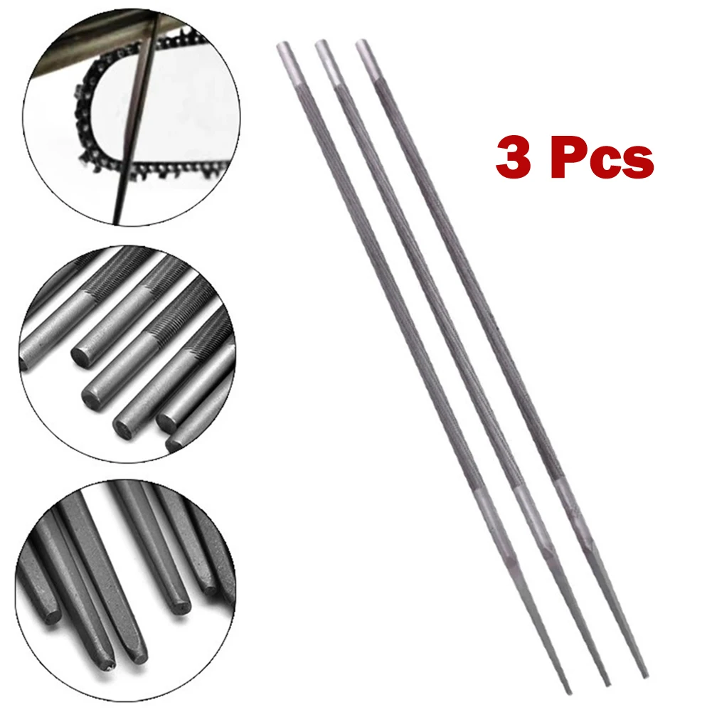 3pcs Chainsaw Round Files Sharpening Chainsaw Chains Steel 4/4.8/5.5mm Grinding Tool Woodworking Hand Tools
3pcs Chainsaw Round Files Sharpening Chainsaw Chains Steel 4/4.8/5.5mm Grinding Tool Woodworking Hand Tools