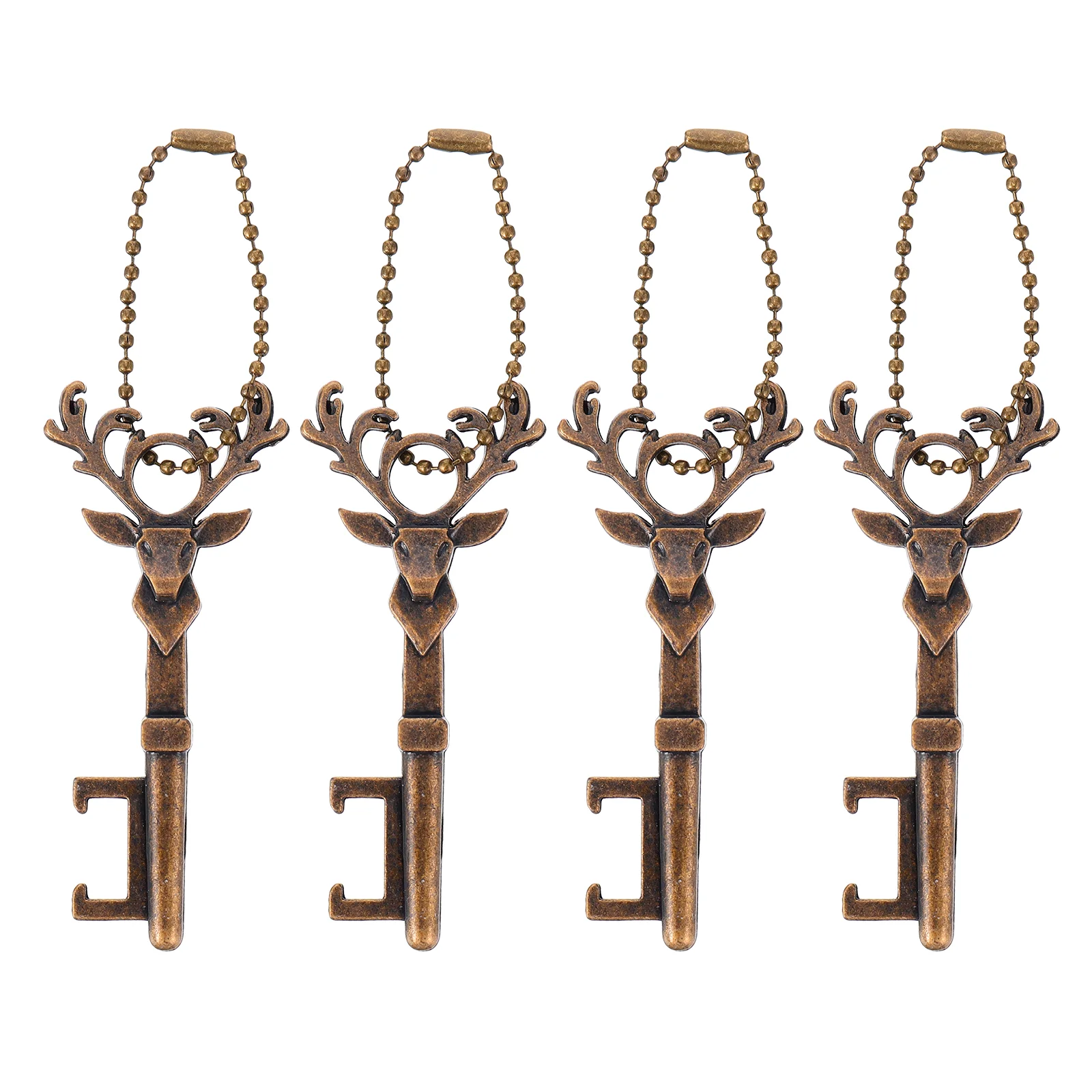 4 Pcs Deer Head Bottle Opener Home Travel Corkscrew Household Creative Zinc Alloy Beer Openers
4 Pcs Deer Head Bottle Opener Home Travel Corkscrew Household Creative Zinc Alloy Beer Openers