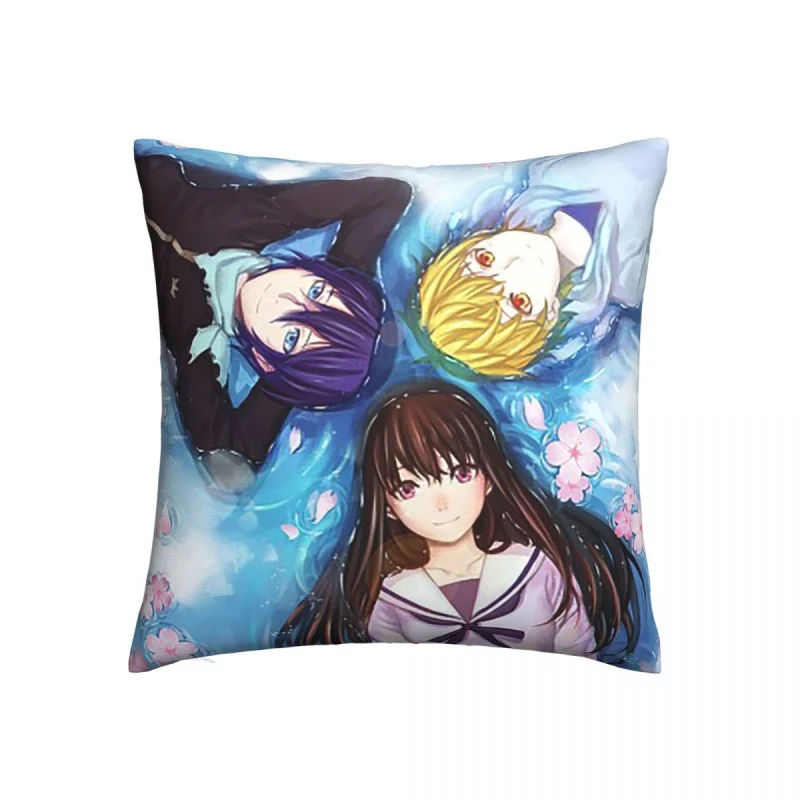 

Noragami Noragami Yato anime Pillowcase Printing Polyester Cushion Cover Decorative Pillow Case Cover Seater Zipper 45*45cm