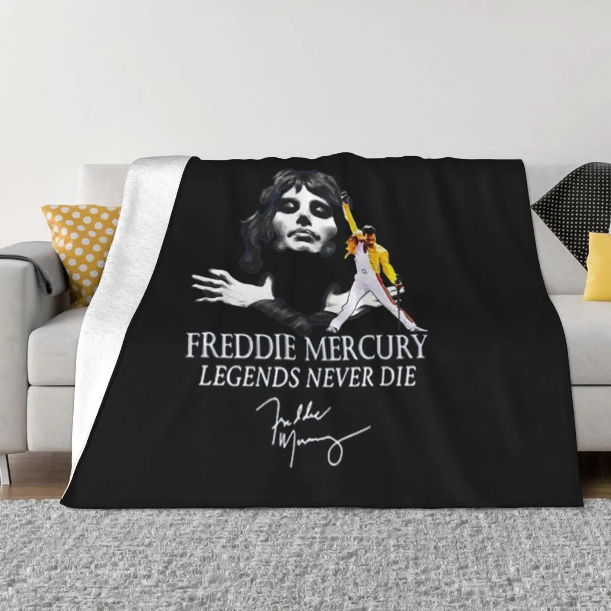 Freddie Mercury Legends Never Die Bed Fuzzy Winter Cover on Bed Soft and Fluffy Blanket Bed Washable Anti-pilling Non-stick
Freddie Mercury Legends Never Die Bed Fuzzy Winter Cover on Bed Soft and Fluffy Blanket Bed Washable Anti-pilling Non-stick