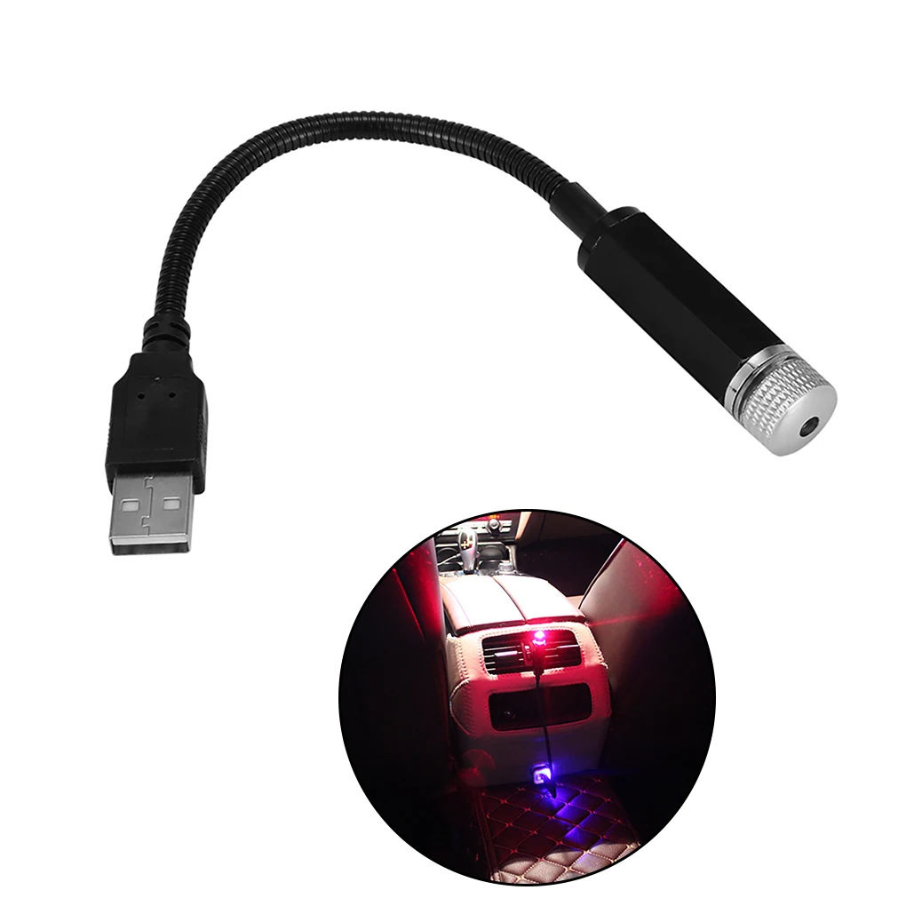 Romantic LED Night Light Car Ceiling Projector Light USB Interface Mini Projector Lamp 360 Degrees Adjustable Ambient Lamp
Romantic LED Night Light Car Ceiling Projector Light USB Interface Mini Projector Lamp 360 Degrees Adjustable Ambient Lamp