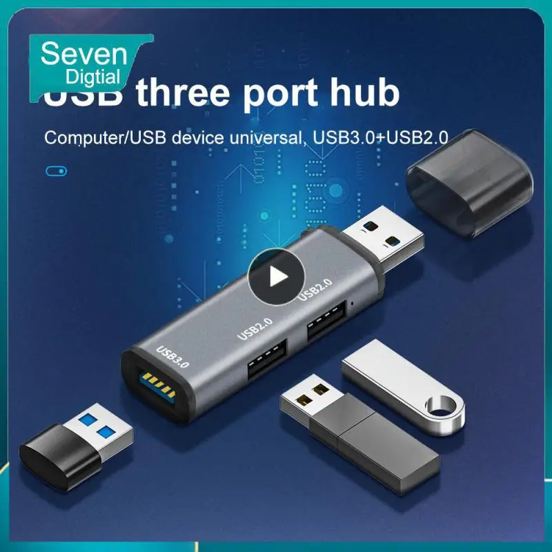 For Laptop Notebook Usb Splitter Aluminum Alloy 3 In 1 3 Port Multi 2.0 Usb Hub Portable High Speed Splitter Adapter 5gbps Mini
For Laptop Notebook Usb Splitter Aluminum Alloy 3 In 1 3 Port Multi 2.0 Usb Hub Portable High Speed Splitter Adapter 5gbps Mini