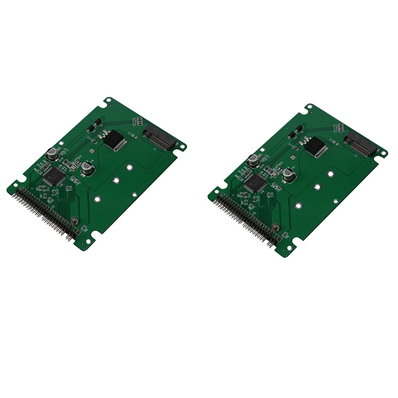 2X M.2 NGFF B+M Key SATA SSD to 44 Pin 2.5 IDE Converter Adapter Card with Case
2X M.2 NGFF B+M Key SATA SSD to 44 Pin 2.5 IDE Converter Adapter Card with Case