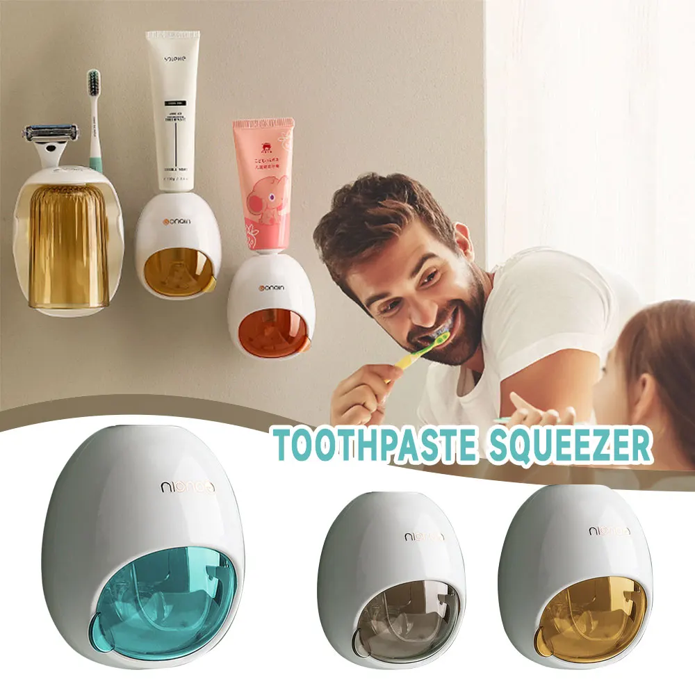 Automatic Squeezer Toothpaste Dispenser Wall Mounted Toothpaste Dispenser Easy To Clean Dust-free Waterproof Detachable Baño
Automatic Squeezer Toothpaste Dispenser Wall Mounted Toothpaste Dispenser Easy To Clean Dust-free Waterproof Detachable Baño