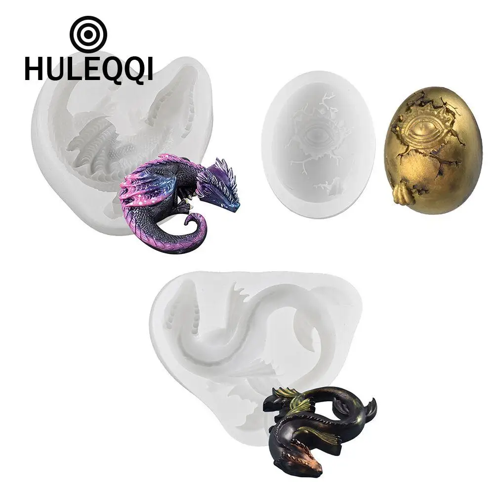 3D Dragon Epoxy Resin Mold Dragon Egg Modeling Silicone Mold Chocolate Cake Fondant Mold Desktop Decor Pottery Clay Casting Tool
3D Dragon Epoxy Resin Mold Dragon Egg Modeling Silicone Mold Chocolate Cake Fondant Mold Desktop Decor Pottery Clay Casting Tool
