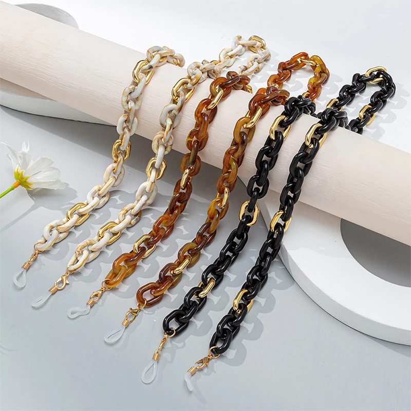 Fashion Acrylic Glasses Chain Sunglasses Lanyard Necklace Women Reading Glasses Anti-Lost Hanging Neck Strap Rope
Fashion Acrylic Glasses Chain Sunglasses Lanyard Necklace Women Reading Glasses Anti-Lost Hanging Neck Strap Rope