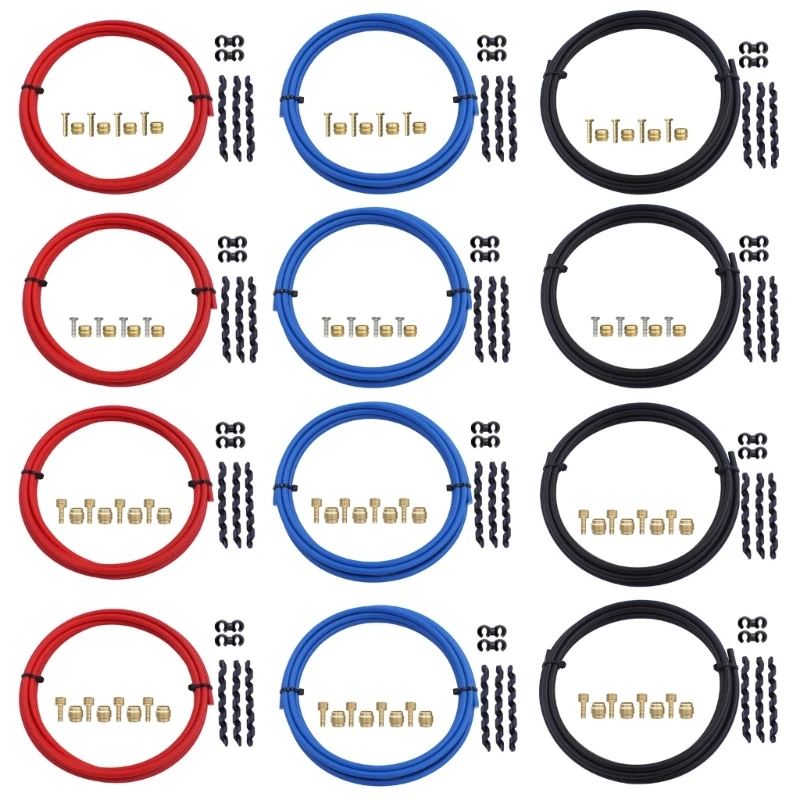 Bike Brake Hose And Brass Connection Insert Sets 3000mm Bike Bicycles Hydraulic Disc Brake Hose Kits For BH59 BH90 Avid
Bike Brake Hose And Brass Connection Insert Sets 3000mm Bike Bicycles Hydraulic Disc Brake Hose Kits For BH59 BH90 Avid