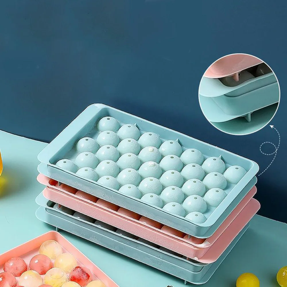 Ice Cube Trays For Freezer Ice Ball Maker Mold Mini Circle Round Ice Cube Mold with Lid Making PCs for Cocktail Whiskey
Ice Cube Trays For Freezer Ice Ball Maker Mold Mini Circle Round Ice Cube Mold with Lid Making PCs for Cocktail Whiskey