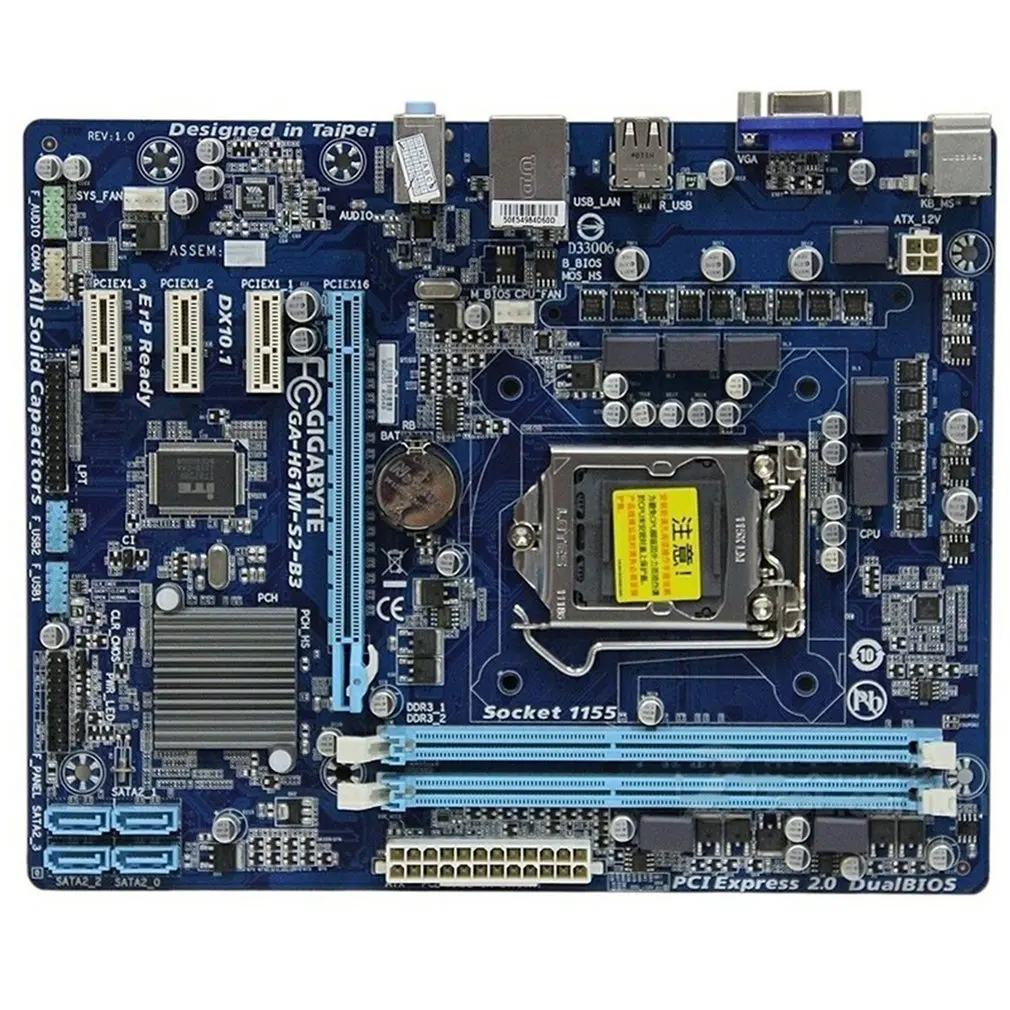 Материнская плата для настольного компьютера, Socket LGA 1155, Intel CPU интерфейс DDR3 16G, двухканальная память, интерфейс VGA
Материнская плата для настольного компьютера, Socket LGA 1155, Intel CPU интерфейс DDR3 16G, двухканальная память, интерфейс VGA