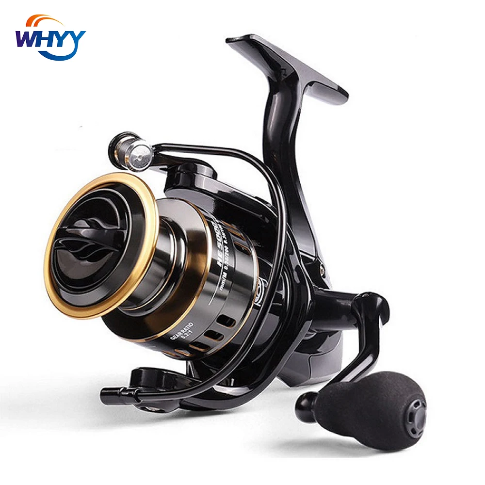 WHYY Fishing Reel HE1000-7000 Drag 10kg Metal Spool EVA Handle Spinning Reel Saltwater Reel Carp Reel Fishing
WHYY Fishing Reel HE1000-7000 Drag 10kg Metal Spool EVA Handle Spinning Reel Saltwater Reel Carp Reel Fishing