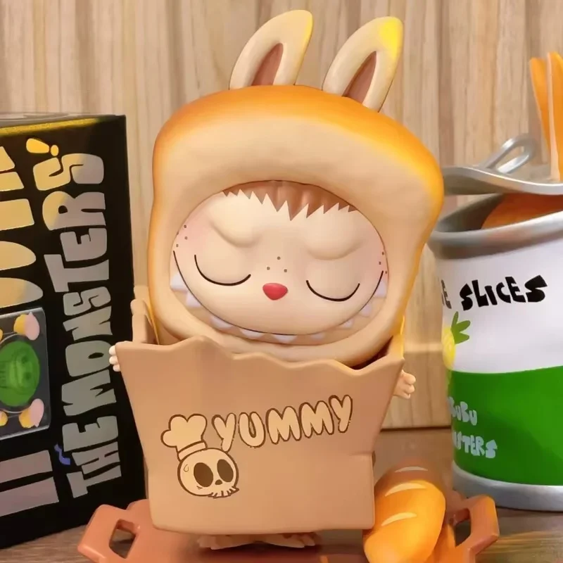 Подлинная серия The Monsters Labubu Can't See Me слепая коробка мультяшный декор игрушки