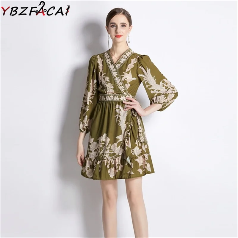 Женское модельное платье с запахом, элегантное зеленое цельное платье с запахом, новое Австралийское платье с V-образным вырезом и оборками,...
Женское модельное платье с запахом, элегантное зеленое цельное платье с запахом, новое Австралийское платье с V-образным вырезом и оборками,...