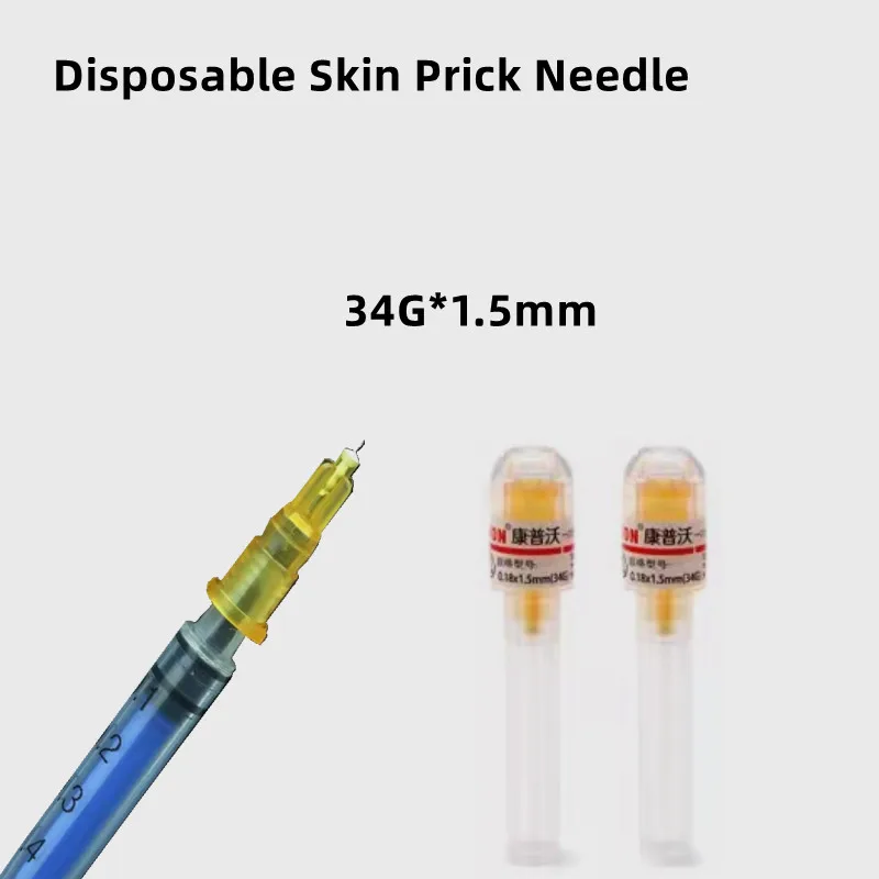 Disposable Sterile 31G 34G Transparent Tip Meso Nano Needle Piercing Adjustable Skin Puncture Needle
Disposable Sterile 31G 34G Transparent Tip Meso Nano Needle Piercing Adjustable Skin Puncture Needle