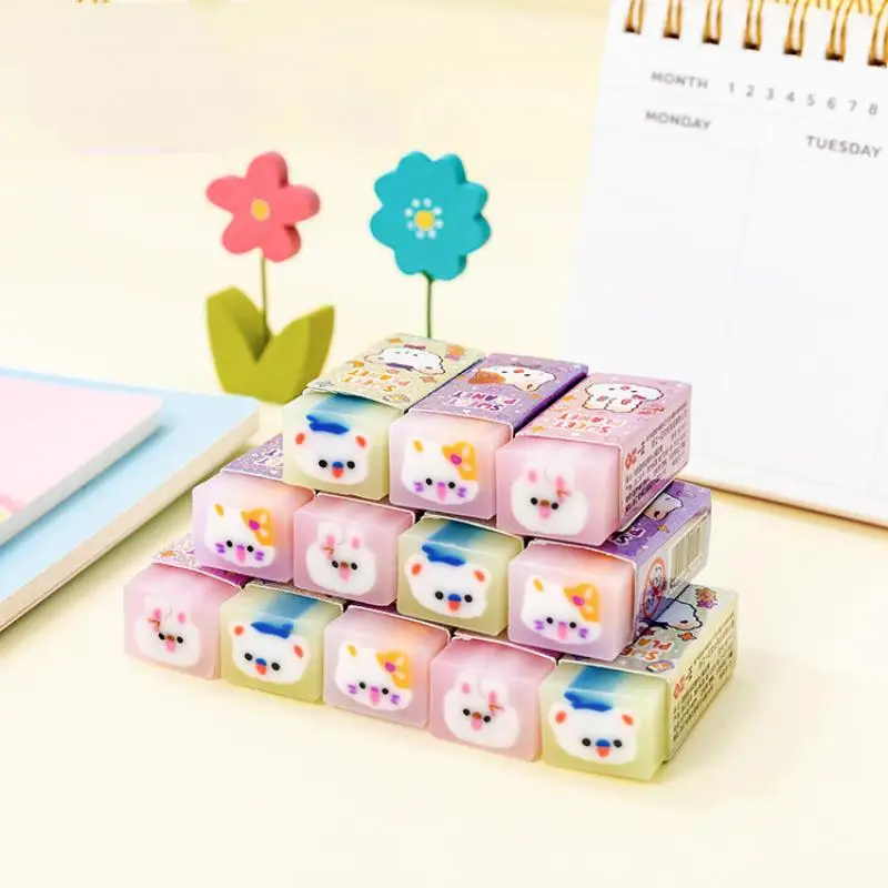 4 Pcs/pack Kawaii Sweet Planet Animal Sandwich Eraser Cute Creative Slice Pencil Eraser for Student Office Stationery
4 Pcs/pack Kawaii Sweet Planet Animal Sandwich Eraser Cute Creative Slice Pencil Eraser for Student Office Stationery
