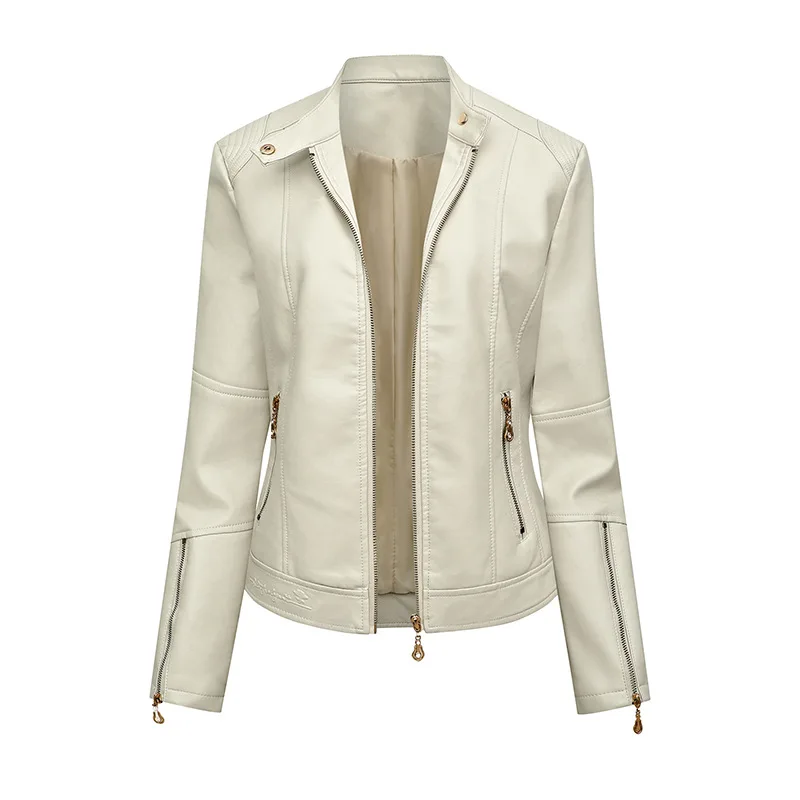 DEMANKE Woman Jacket Korean Coat Pink Coats Xxl Turn-down Collar Spring Striped Zipper Genuine Leather Jacket Women Solid Sashes
DEMANKE Woman Jacket Korean Coat Pink Coats Xxl Turn-down Collar Spring Striped Zipper Genuine Leather Jacket Women Solid Sashes