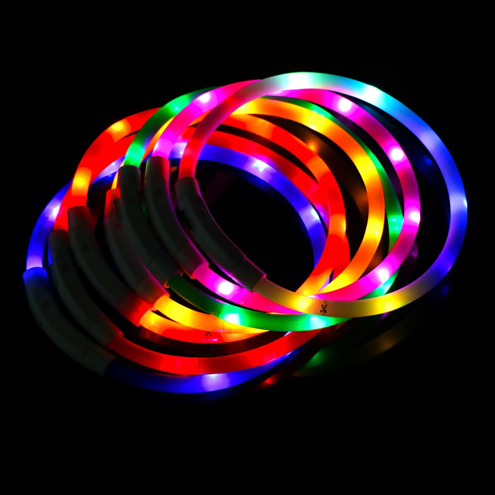 Night Dog Collars Glowing Luminous Pet Dog Collar Rechargeable LED Pet Procucts Night Safety Flashing Glow Led Usb Dog Collar
Night Dog Collars Glowing Luminous Pet Dog Collar Rechargeable LED Pet Procucts Night Safety Flashing Glow Led Usb Dog Collar