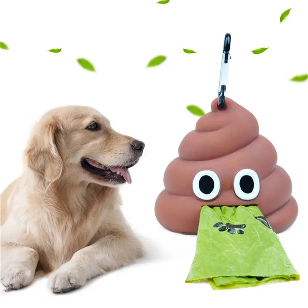 Pet Waste Bag Dispenser Poop Bag Dogs Cat Trash Carrier Pet Bag Loader Cleaning Tool Pet Products Fecal Shape Outdoor Portable
Pet Waste Bag Dispenser Poop Bag Dogs Cat Trash Carrier Pet Bag Loader Cleaning Tool Pet Products Fecal Shape Outdoor Portable