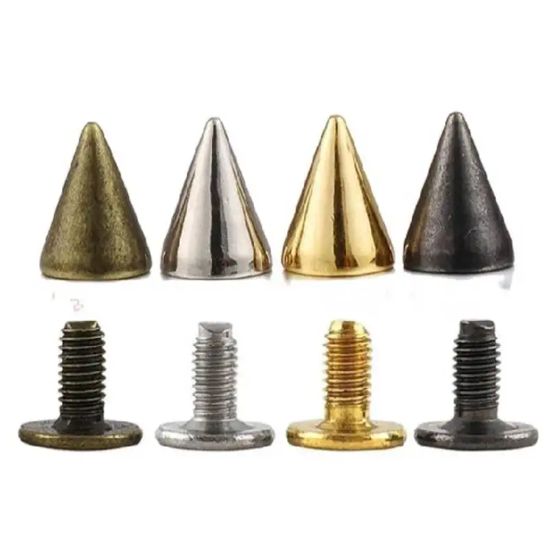50/200 Set 9.5mm Punk Rivets Garment Decorative Rivets Cone Spikes Studs DIY Apparel Sewing Craft Clothing Shoes Bag Accessories
50/200 Set 9.5mm Punk Rivets Garment Decorative Rivets Cone Spikes Studs DIY Apparel Sewing Craft Clothing Shoes Bag Accessories