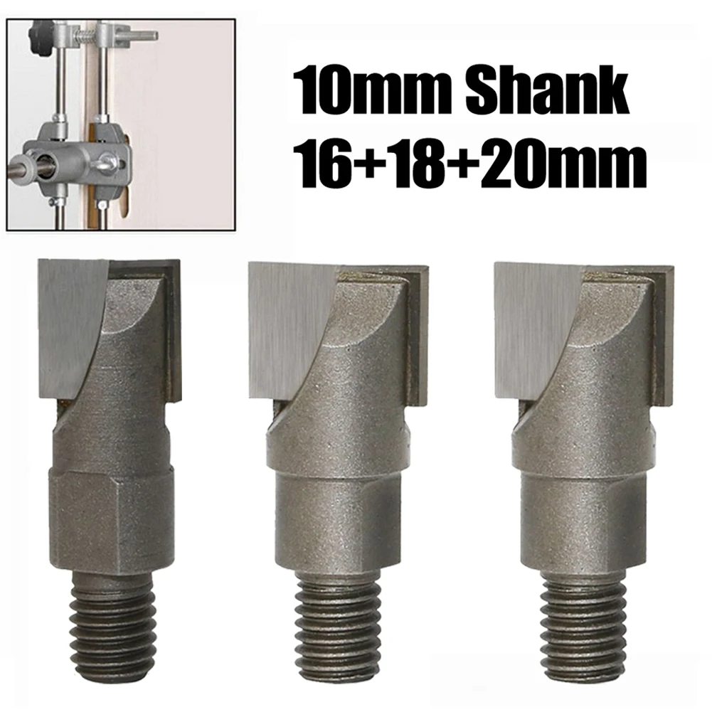 Power Tools Milling Cutter Tungsten Steel Alloy Door Lock Slotting Milling Cutter Router Bit 10mm Shank 16/18/20MM
Power Tools Milling Cutter Tungsten Steel Alloy Door Lock Slotting Milling Cutter Router Bit 10mm Shank 16/18/20MM