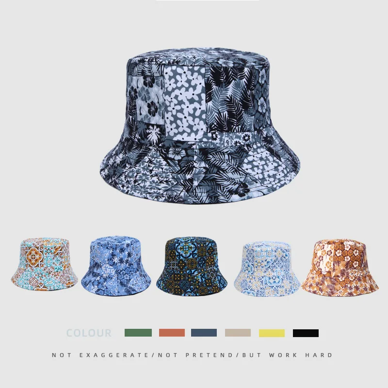 New Creative Fishing Hat Japanese Basin Hat Printing Pattern Summer Outdoor Leisure Sunshade Cap Double-sided Bucket Hats
New Creative Fishing Hat Japanese Basin Hat Printing Pattern Summer Outdoor Leisure Sunshade Cap Double-sided Bucket Hats