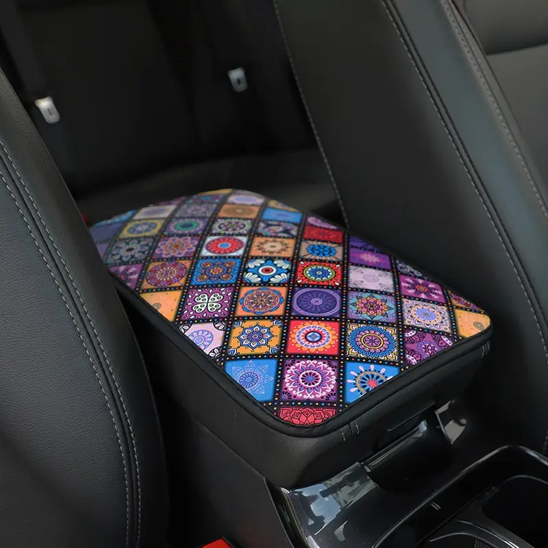Car Armrest Cover Mat Universal Leather Ethnic Style Print Waterproof Non-slip Storage Box Pad Auto Styling Interior Accessories
Car Armrest Cover Mat Universal Leather Ethnic Style Print Waterproof Non-slip Storage Box Pad Auto Styling Interior Accessories