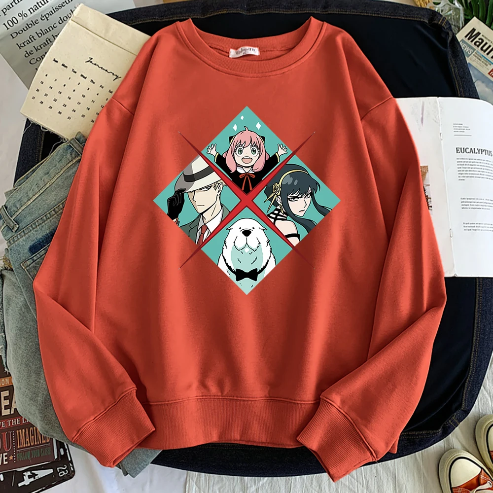 Spy X Family Creative Four Grid Printed Man's Hoodie Oversized Shoulder Drop Clothing Creativity Casual Pullover Man Hoody 
Spy X Family Creative Four Grid Printed Man's Hoodie Oversized Shoulder Drop Clothing Creativity Casual Pullover Man Hoody