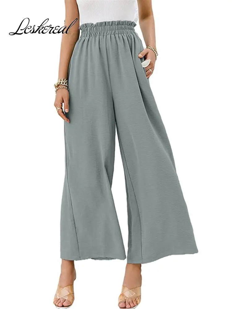 Fashion Casual Wide Leg Pant Women 2022 Summer Autumn Loose Comfortable Trousers Women Sweatpants Baggy Pants Pantalon Femme
Fashion Casual Wide Leg Pant Women 2022 Summer Autumn Loose Comfortable Trousers Women Sweatpants Baggy Pants Pantalon Femme
