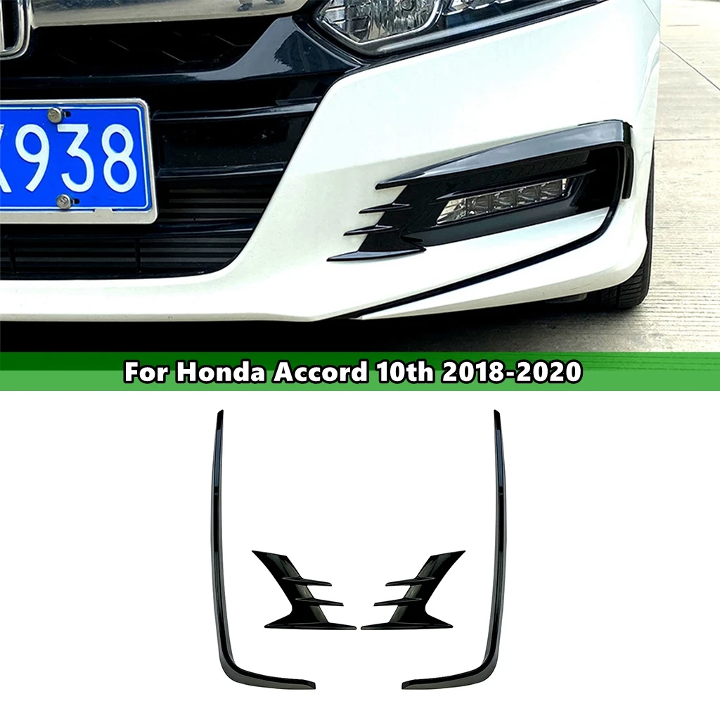 4 Pcs Car Front Bumper Spoiler Spoilers Fog Lights Decorative Cover For Honda Accord 10th 2018 2019 2020 Car Accessories
4 Pcs Car Front Bumper Spoiler Spoilers Fog Lights Decorative Cover For Honda Accord 10th 2018 2019 2020 Car Accessories