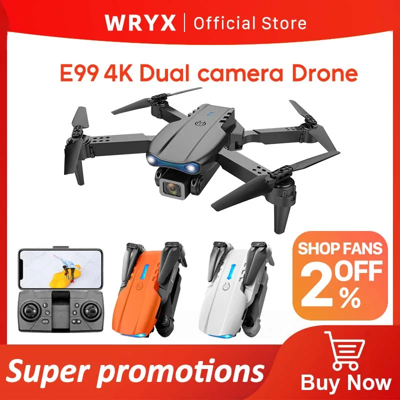 Россия Эксклюзивный магазин $3 Нет порогового купона, Дрон WRYX K3 E99 Pro, профессиональный трехсторонний вертолет с дистанционным управлением, 4K...
Россия Эксклюзивный магазин $3 Нет порогового купона, Дрон WRYX K3 E99 Pro, профессиональный трехсторонний вертолет с дистанционным управлением, 4K...