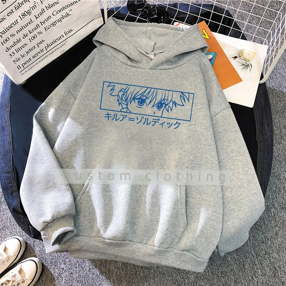 COLLECTION-5 Hunter X Hunter Killua Hoodie Collection Dropshipping Anime Cosplay Sweatshirt Unisex Loose Autumn Winter Pullovers
COLLECTION-5 Hunter X Hunter Killua Hoodie Collection Dropshipping Anime Cosplay Sweatshirt Unisex Loose Autumn Winter Pullovers