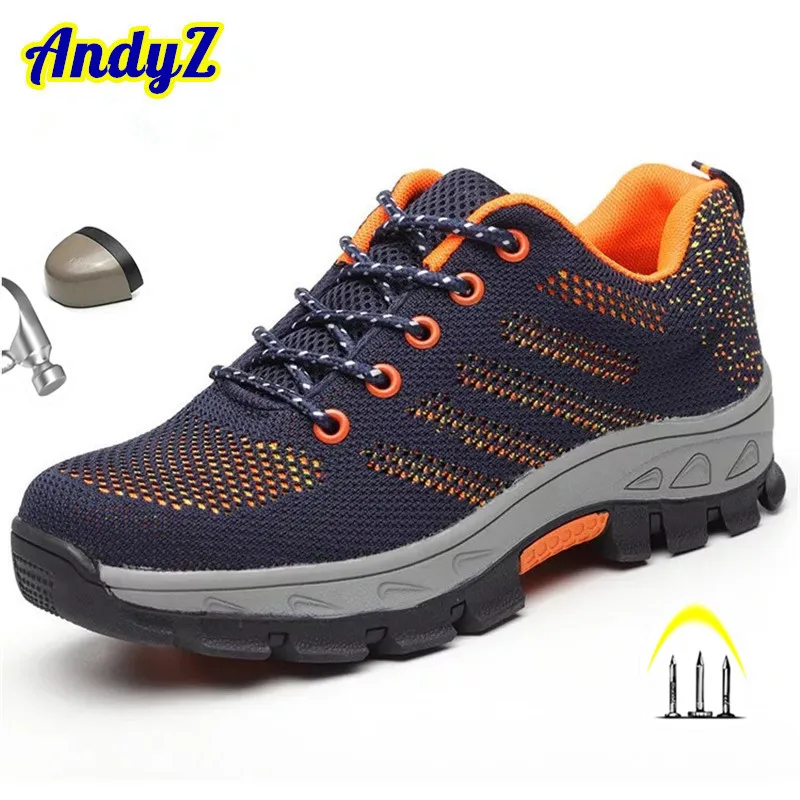 Men's Women's Breathable Safety Shoes Steel Toe Work Boots Outdoor Anti-slip Steel Puncture Proof Construction Boots AD030
Men's Women's Breathable Safety Shoes Steel Toe Work Boots Outdoor Anti-slip Steel Puncture Proof Construction Boots AD030