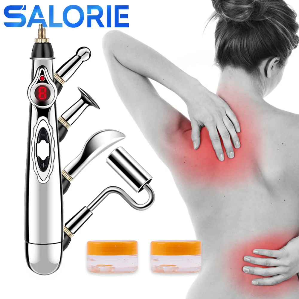 5-Head Laser Acupuncture Pen Electronic Muscle Massage Pen Back Neck Facial Massager Massage Device Relief Pain Physiotherapy
5-Head Laser Acupuncture Pen Electronic Muscle Massage Pen Back Neck Facial Massager Massage Device Relief Pain Physiotherapy