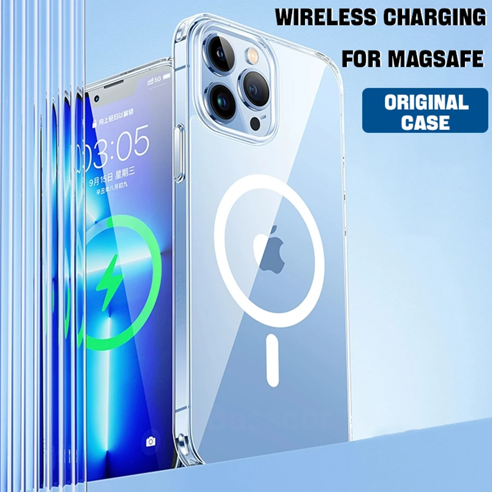 For Magsafe Wireless Charging Magnetic Case For iPhone 13 12 11 Pro Max Mini X XR XS Max 7 8 Plus SE 2020 Acrylic Silicone Cover
For Magsafe Wireless Charging Magnetic Case For iPhone 13 12 11 Pro Max Mini X XR XS Max 7 8 Plus SE 2020 Acrylic Silicone Cover