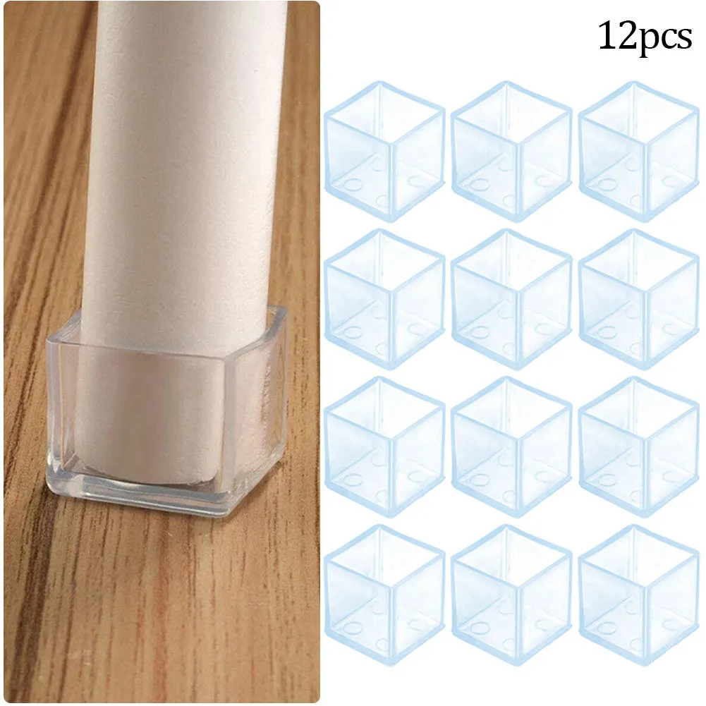 12 Pcs Rubber Square Rectangle Floor Protector Pads Chair Leg Caps Table Foot Dust Cover Socks Pipe Plug Furniture Leveling Feet
12 Pcs Rubber Square Rectangle Floor Protector Pads Chair Leg Caps Table Foot Dust Cover Socks Pipe Plug Furniture Leveling Feet