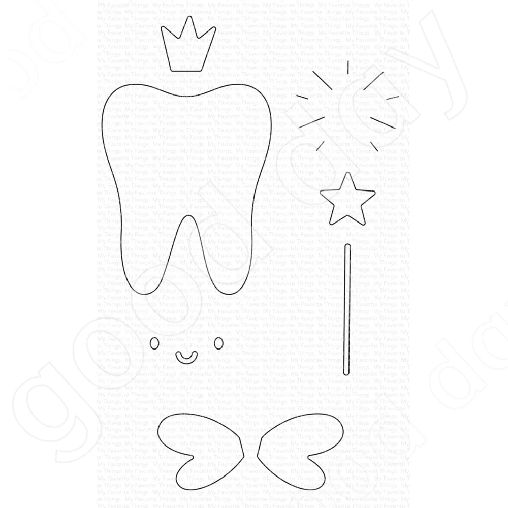 Tooth Fairy Wishes Metal Cutting Dies Scrapbook Diary Decoration Embossing Template Diy Greeting Card Handmade New Arrival
Tooth Fairy Wishes Metal Cutting Dies Scrapbook Diary Decoration Embossing Template Diy Greeting Card Handmade New Arrival