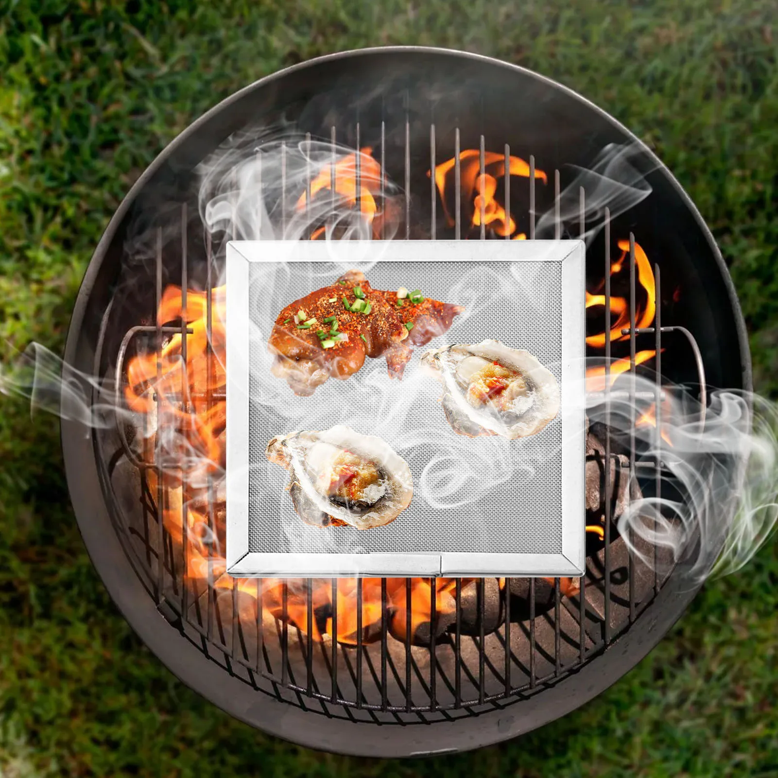 Square BBQ Grill Stainless Steel Mesh BBQ Grills Grate Grid Wire Rack Carbon Cooking Baking Net Camping Picnic Barbecue Tools
Square BBQ Grill Stainless Steel Mesh BBQ Grills Grate Grid Wire Rack Carbon Cooking Baking Net Camping Picnic Barbecue Tools