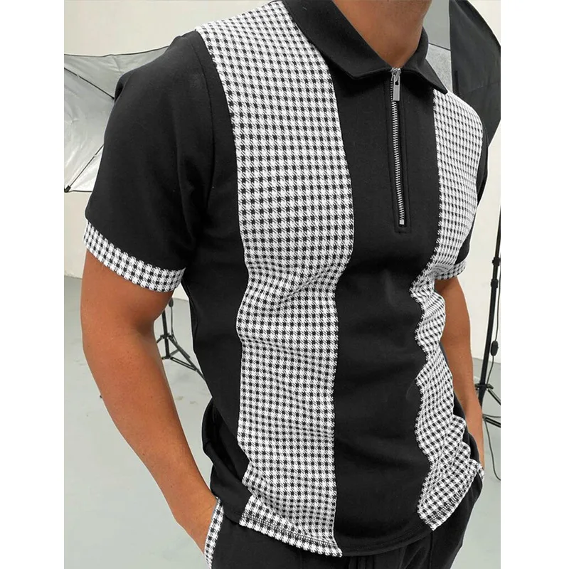 2022 New Men's Polo Shirt Summer High Quality Fashion Casual Short Sleeve Striped Polo Shirt Men's Lapel Zipper T Shirt
2022 New Men's Polo Shirt Summer High Quality Fashion Casual Short Sleeve Striped Polo Shirt Men's Lapel Zipper T Shirt