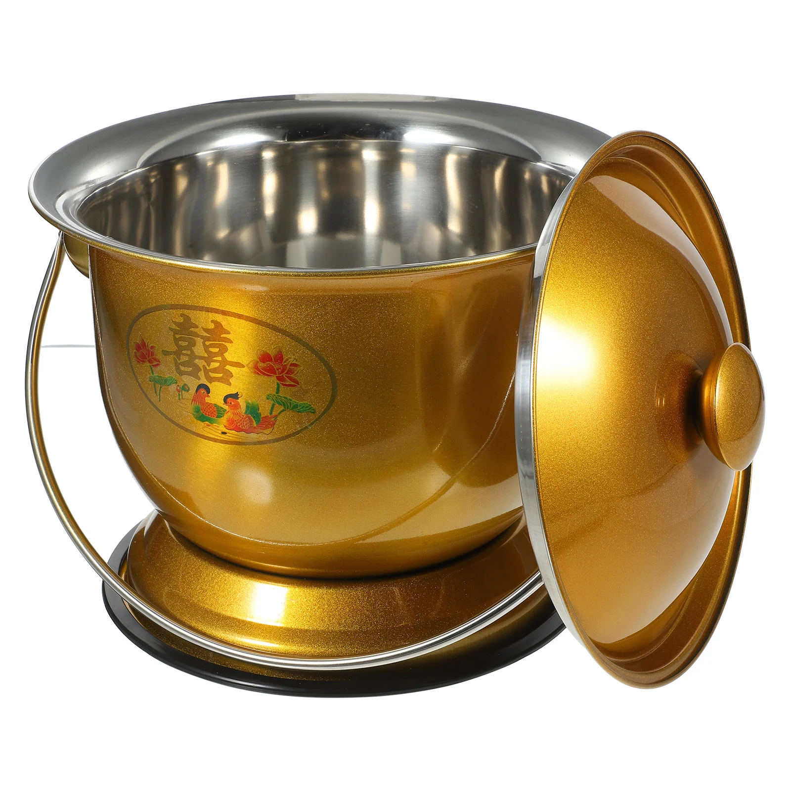 Spittoon Metal Urinal Bedpans Elderly Women Spitting Urine Children Chamber Pot Bedroom 
Spittoon Metal Urinal Bedpans Elderly Women Spitting Urine Children Chamber Pot Bedroom