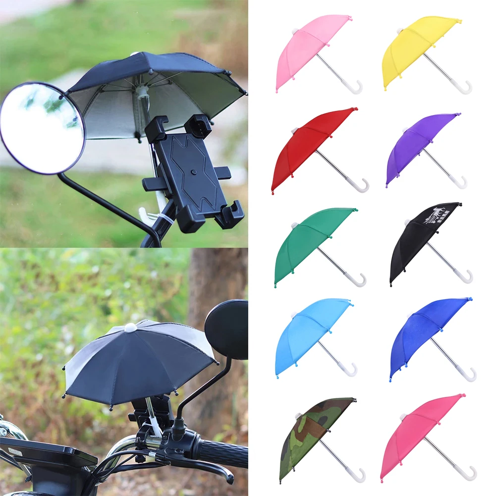 Motorcycle Bicycle Mobile Phone Holder Umbrella Portable Waterproof Anti-permeability Mini Umbrella Smartphone Accessories
Motorcycle Bicycle Mobile Phone Holder Umbrella Portable Waterproof Anti-permeability Mini Umbrella Smartphone Accessories