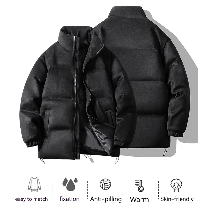 Winter Oversize Duck Down Coat Men Fashion Warm Thick Hooded Jackets Black Autumn Casual Pocket Parkas
Winter Oversize Duck Down Coat Men Fashion Warm Thick Hooded Jackets Black Autumn Casual Pocket Parkas