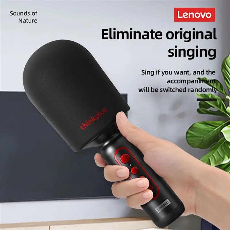 Беспроводной портативный микрофон Lenovo M1, портативный караоке-динамик с поддержкой Bluetooth, подходит для караоке, KTV, домашнего компьютера, тел...
Беспроводной портативный микрофон Lenovo M1, портативный караоке-динамик с поддержкой Bluetooth, подходит для караоке, KTV, домашнего компьютера, тел...