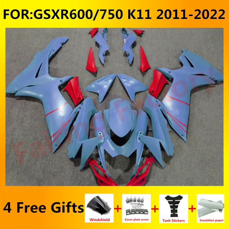 Fairing kit for GSXR600 750 GSXR 600 GSX-R750 K11 2011 2012 2013 2014 2015 2016 2017 2018 2019 2020 2021 Fairings set blue red
Fairing kit for GSXR600 750 GSXR 600 GSX-R750 K11 2011 2012 2013 2014 2015 2016 2017 2018 2019 2020 2021 Fairings set blue red