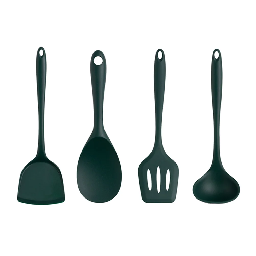 1 Set Slotted Turner Silicone Cooking Spoons Pancake Turner Egg Spatula Silicone Turner Spoon Spatula
1 Set Slotted Turner Silicone Cooking Spoons Pancake Turner Egg Spatula Silicone Turner Spoon Spatula