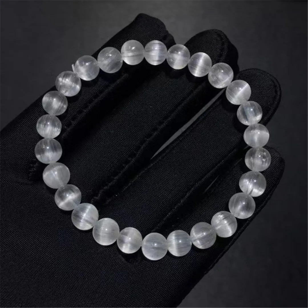 6mm Natural White Topaz Bracelet For Women Men Wealth Healing Crystal Quartz Clear Beads Cat Eye Stone Jewelry Strands AAAAA
6mm Natural White Topaz Bracelet For Women Men Wealth Healing Crystal Quartz Clear Beads Cat Eye Stone Jewelry Strands AAAAA